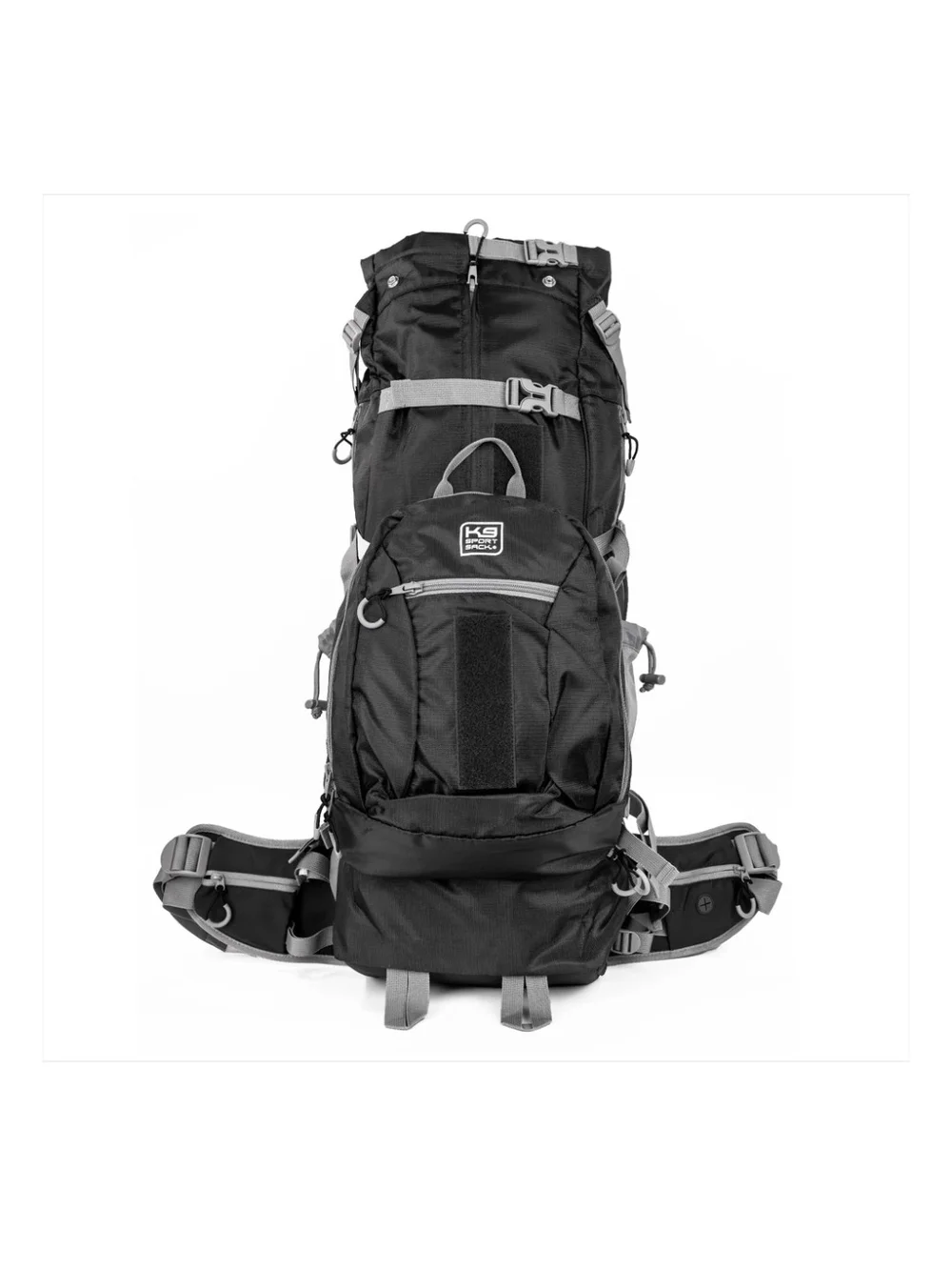 K9 Sport Sack Dog Carrier Backpack - Gray HOLDS UP TO 80 LBS